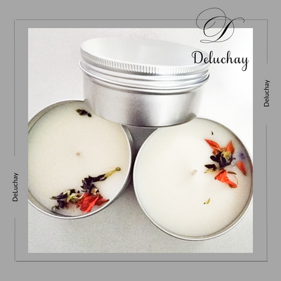 Elegance in a Tin: Scented Candle Collection